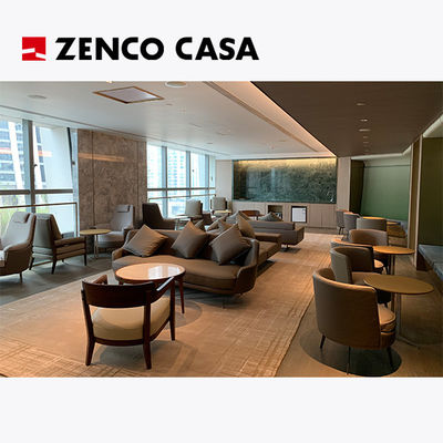 kwaliteit  Modern Leisure Furniture Set With Lounge Chairs, Sofas And Coffee Tables fabriek