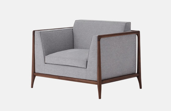 ISO14001 de eigentijdse Bank van Stoffensofa chair luxurious single seater