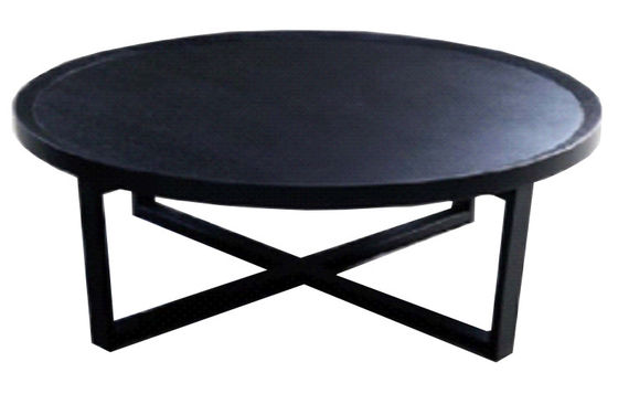 Zwarte Eigentijdse Moderne Stijlkoffietafel 1000*600*450mm