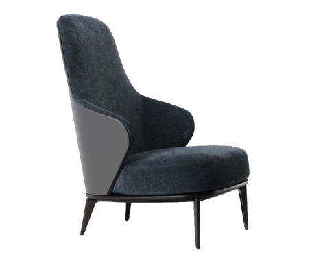 Moderne Hoge Achtersofa chair wearproof oriental lounge-Stoel 68*79*100cm ODM