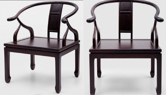 ISO14001 de nieuwe Chinese Chinese Traditionele Houten Stoel van het Stijlmeubilair