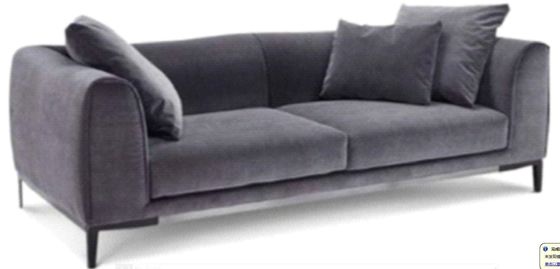 ODM Commercieel Zwart Sofa And Loveseat 2 de Kleine Loveseat Laag van Seater