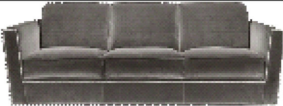 ISO 18001 Hoog Beëindigenbanken en Loveseats-Meubilair 180*80*82cm van de Hotelhal