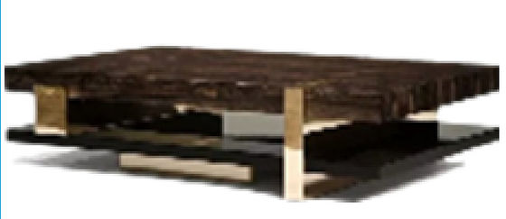 De moderne Koffietafel van de Stijl vijfsterren Moderne Stijl