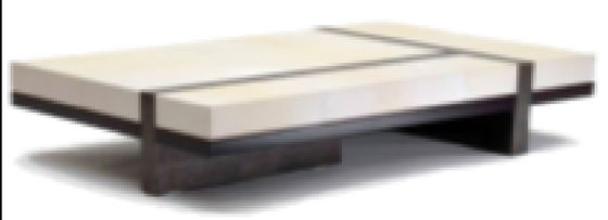 130*70*45cm Modern Marmeren de Slaapkamermeubilair Vastgestelde ISO14001 van het Koffietafelhotel