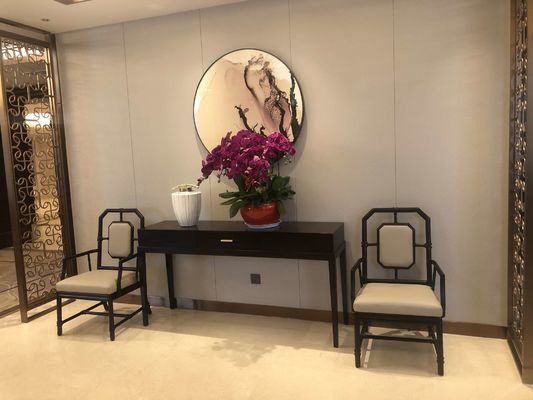 vijfsterren de Douaneeettafel Vastgestelde Wearproof Waterdicht Aangepast Sofa Set van het Hotel Internationale Hotel