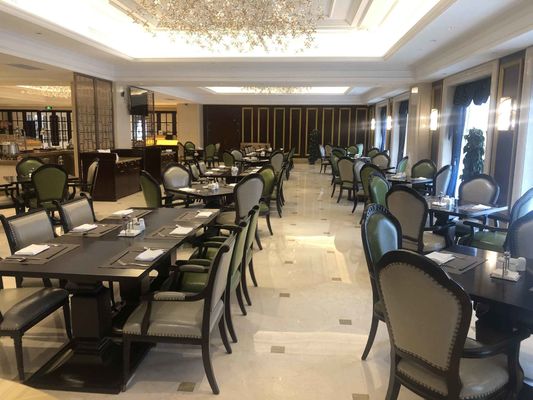 vijfsterren de Douaneeettafel Vastgestelde Wearproof Waterdicht Aangepast Sofa Set van het Hotel Internationale Hotel