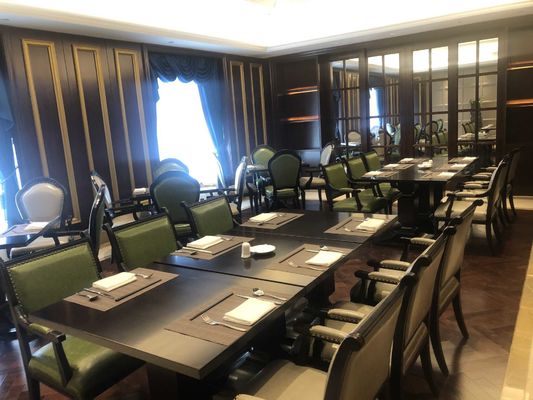 vijfsterren de Douaneeettafel Vastgestelde Wearproof Waterdicht Aangepast Sofa Set van het Hotel Internationale Hotel