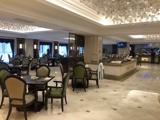 vijfsterren de Douaneeettafel Vastgestelde Wearproof Waterdicht Aangepast Sofa Set van het Hotel Internationale Hotel