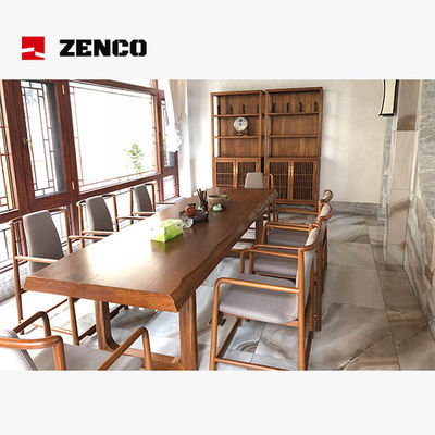 Meubels in Chinese stijl van massief hout met stoelen en kasten voor de thee