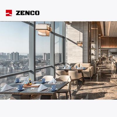 Moderne luxe hotel-restaurantmeubels voor vier personen