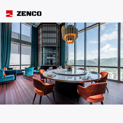 Hotel-restaurantmeubilair set met elektrische eettafel met bijbehorende eettafels