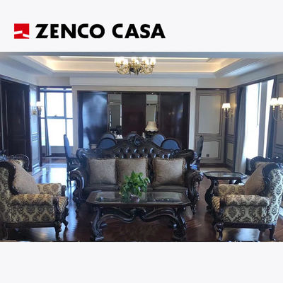 Hotel Suite Meubels Set Europese Retro Sofa & Coffee Table Set