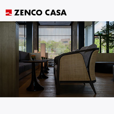 Hotel Vrije tijd Meubelen Vaste Multi Person Sofa Rattan Elements Loungestoel Moderne stijl Koffietafel