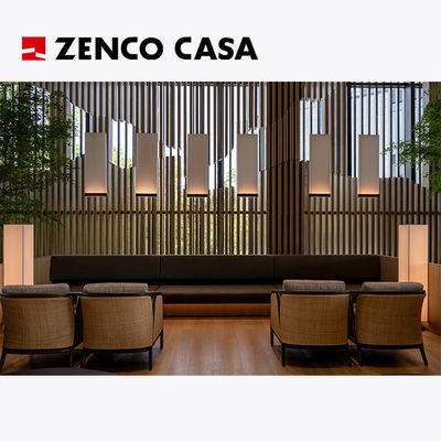 Hotel Vrije tijd Meubelen Vaste Multi Person Sofa Rattan Elements Loungestoel Moderne stijl Koffietafel