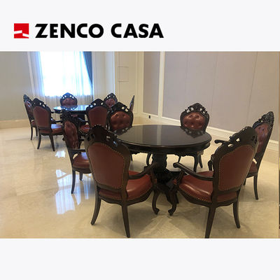 Hotel Vrije tijdsruimte Meubelen in Europese stijl Stoel met kleine ronde tafel