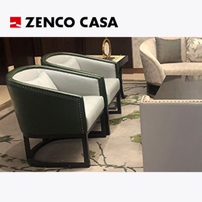 Moderne stijl Hotel Lobby Leisure meubelsets inclusief bank Leisure stoel Koffietafel