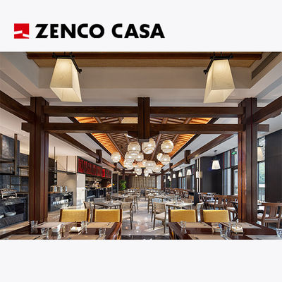 Hotel-restaurantmeubilair met moderne tafel en stoelen