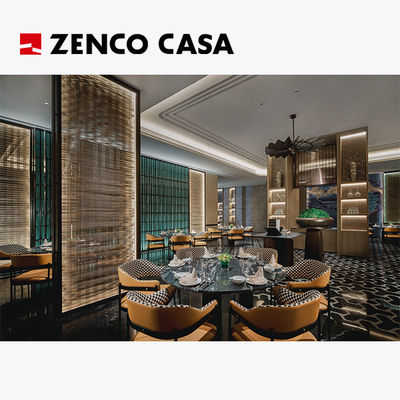 Hotel-restaurantmeubilair, inclusief ronde eettafel in moderne stijl