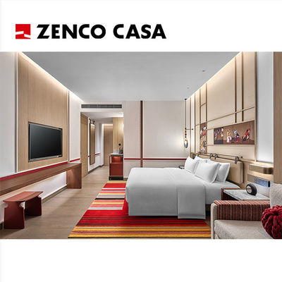 Kleurrijke modern stijl vijfsterren hotelkamer meubel aanpassing project