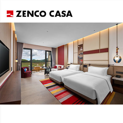Five-Star Hotel Twin Room Meubel Customization Project met een onderscheidende stijl